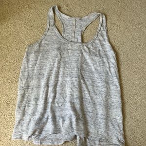 grey baggy tank top